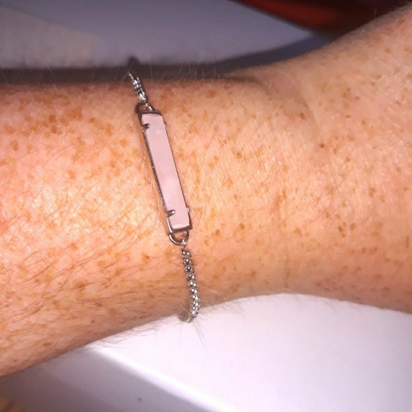 Nwot Kendra Scott Rose Quartz bracelet - Picture 3 of 4